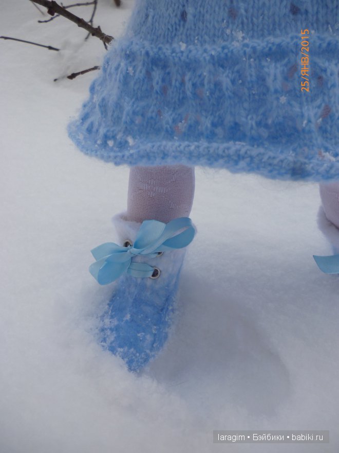 Расскажи, Снегурочка, где была ... или одежда для Gotz своими руками (фото 9)