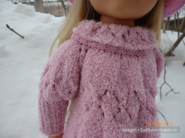 "Если снежинка не растает"...или одежда для Gotz своими руками (фото 9)