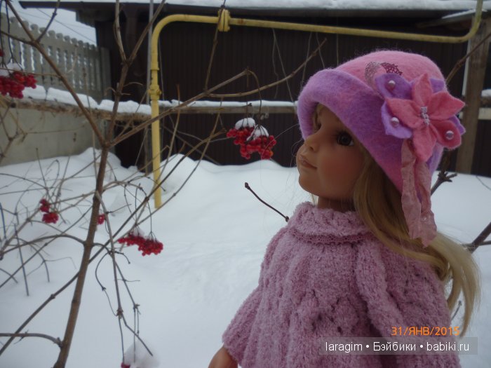 "Если снежинка не растает"...или одежда для Gotz своими руками
