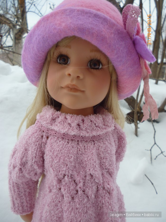 "Если снежинка не растает"...или одежда для Gotz своими руками (фото 8)