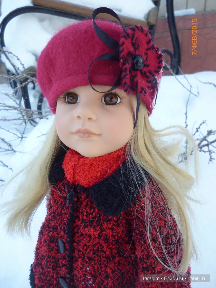 «Красное и чёрное» ...или одежда для Gotz своими руками (фото 5)