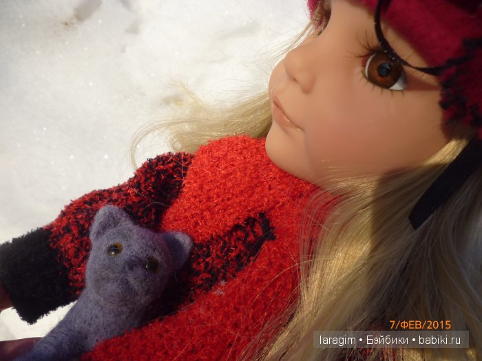 «Красное и чёрное» ...или одежда для Gotz своими руками