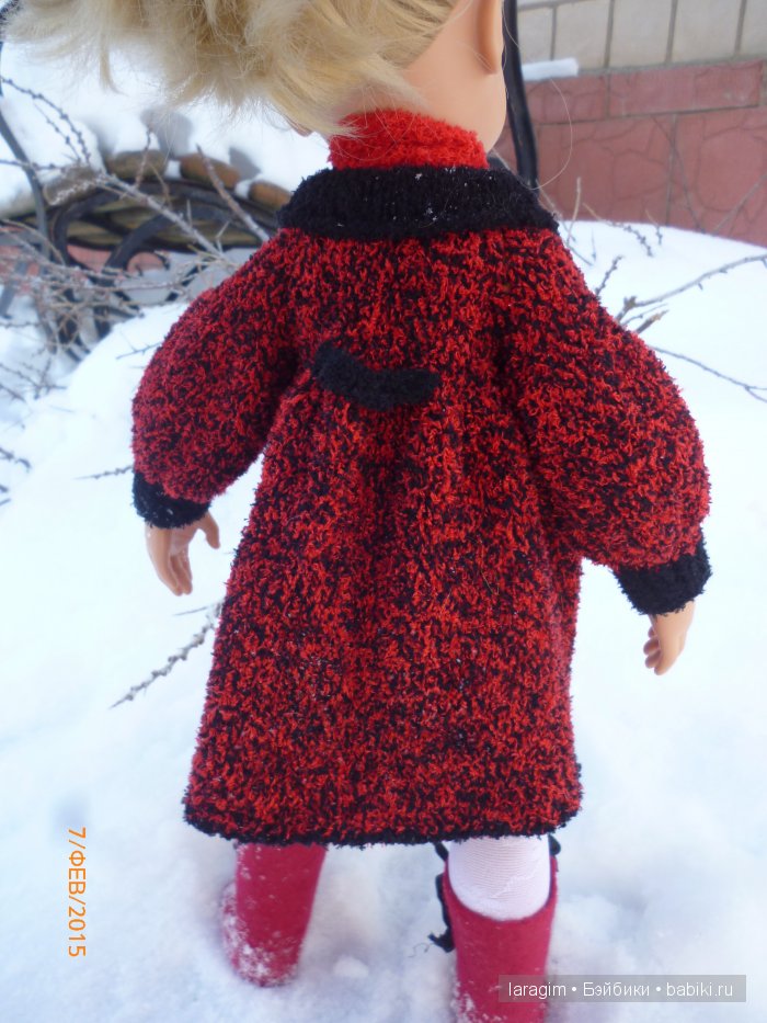 «Красное и чёрное» ...или одежда для Gotz своими руками (фото 7)