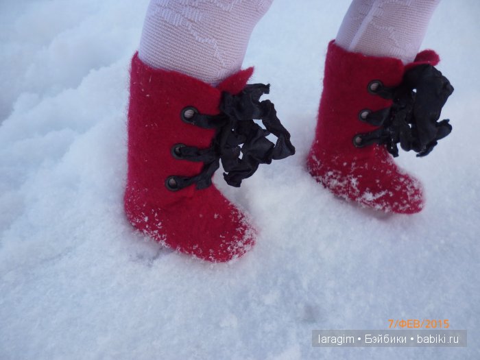 «Красное и чёрное» ...или одежда для Gotz своими руками (фото 8)