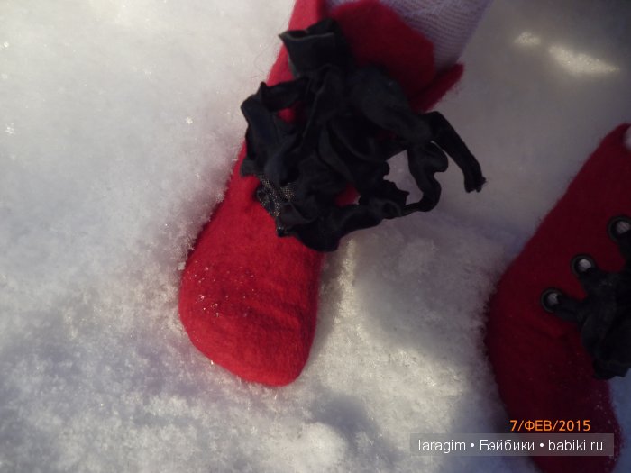 «Красное и чёрное» ...или одежда для Gotz своими руками (фото 9)