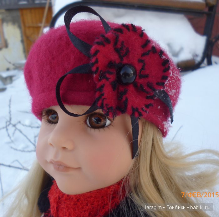 «Красное и чёрное» ...или одежда для Gotz своими руками (фото 4)