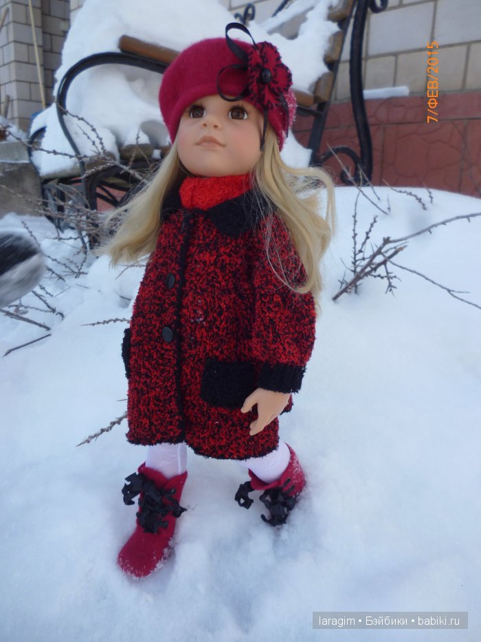 «Красное и чёрное» ...или одежда для Gotz своими руками (фото 2)