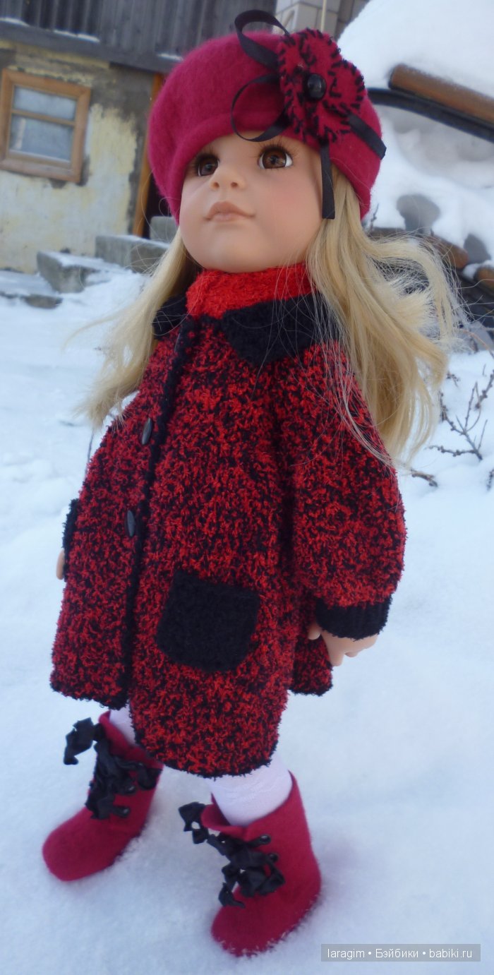 «Красное и чёрное» ...или одежда для Gotz своими руками (фото 3)