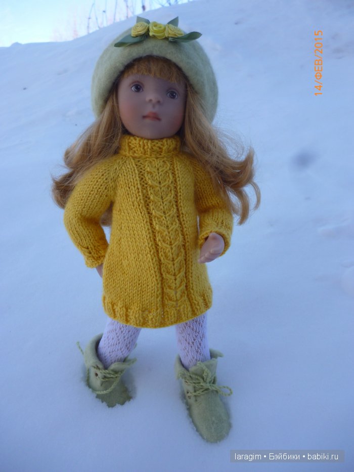 "Весна идет - весне дорогу" или... одежда для Minouche от Sylvia Natterer своими руками