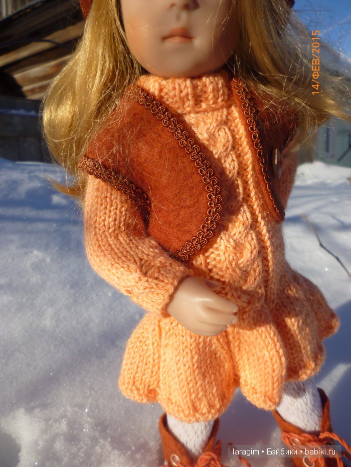 "Весна идет - весне дорогу" или... одежда для Minouche от Sylvia Natterer своими руками