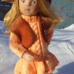 "Весна идет - весне дорогу" или... одежда для Minouche от Sylvia Natterer своими руками.