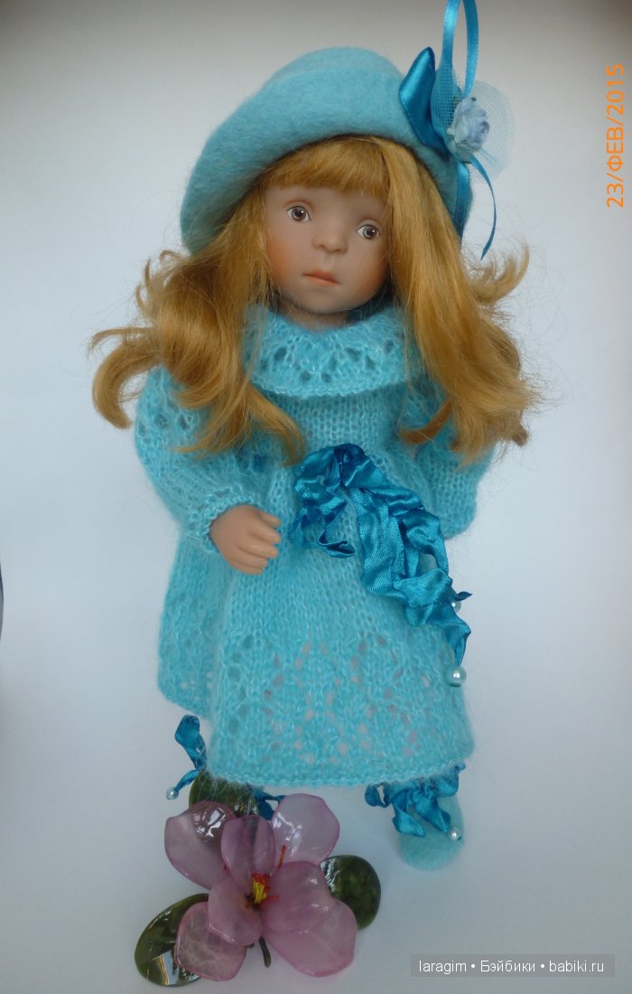 "Как персидская больная бирюза" или... одежда для Minouche от Sylvia Natterer своими руками