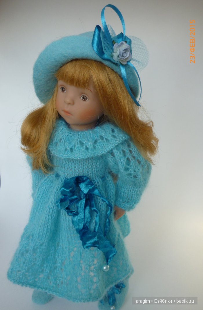 "Как персидская больная бирюза" или... одежда для Minouche от Sylvia Natterer своими руками