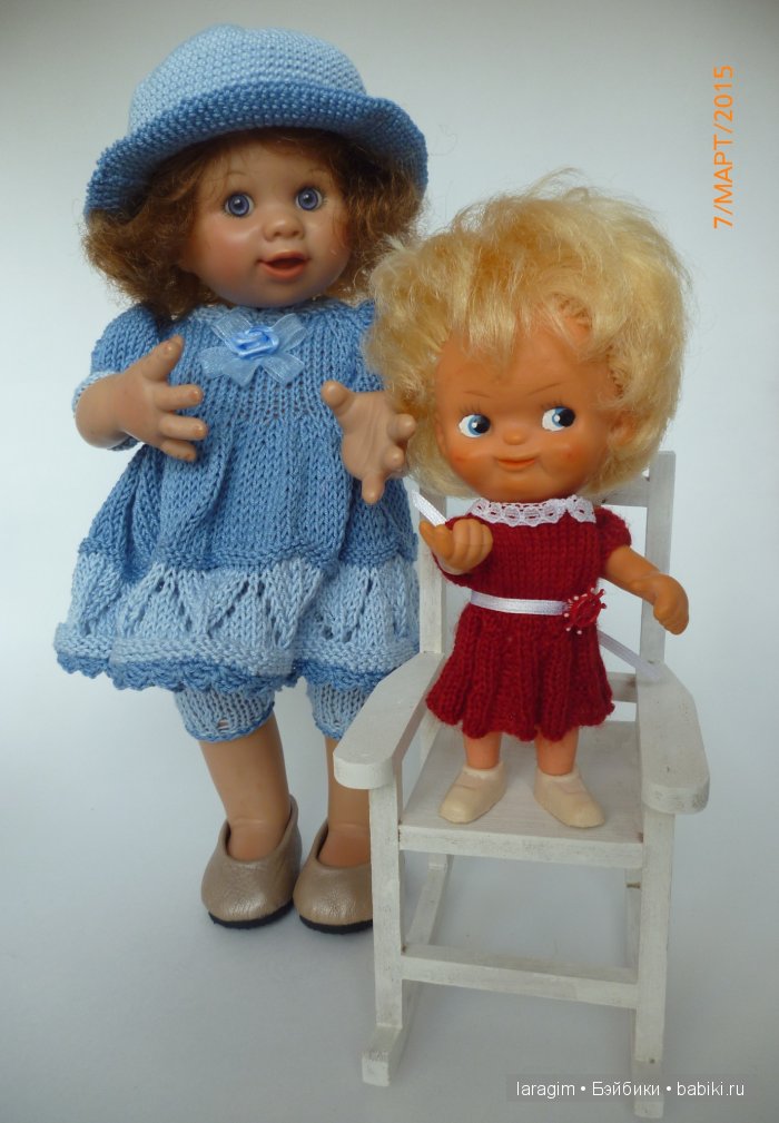 "Голубые розы", 8 Марта или ...одежда для Wichtel от Rosemarie Müller своими руками | Бэйбики "Голубые розы", 8 Марта или ...одежда для Wichtel от Rosemarie Müller своими руками