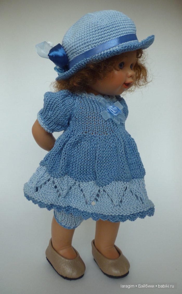 "Голубые розы", 8 Марта или ...одежда для Wichtel от Rosemarie Müller своими руками | Бэйбики "Голубые розы", 8 Марта или ...одежда для Wichtel от Rosemarie Müller своими руками