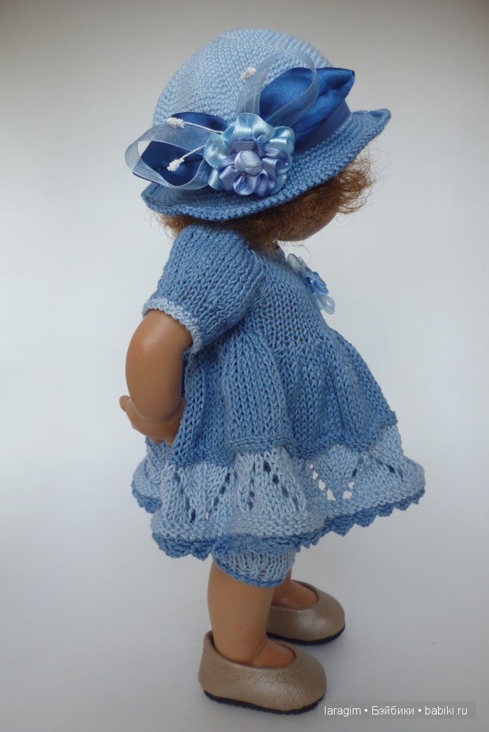 "Голубые розы", 8 Марта или ...одежда для Wichtel от Rosemarie Müller своими руками | Бэйбики "Голубые розы", 8 Марта или ...одежда для Wichtel от Rosemarie Müller своими руками (фото 8)