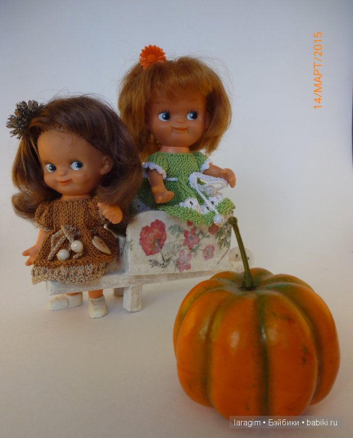 "Весеннее обострение" или ... да здравствует винтаж, куклы Sсhаlkau (фото 5)
