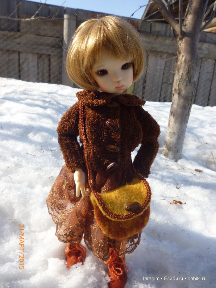 "Осенний поцелуй" или... одежда для Мей Мей от Kaye Eiggs своими руками