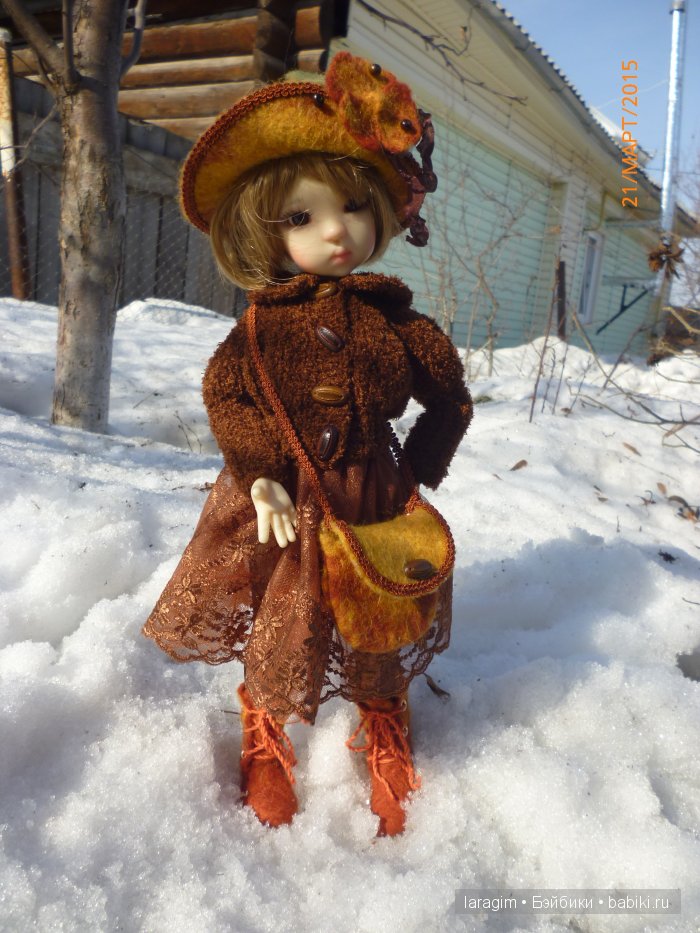 "Осенний поцелуй" или... одежда для Мей Мей от Kaye Eiggs своими руками