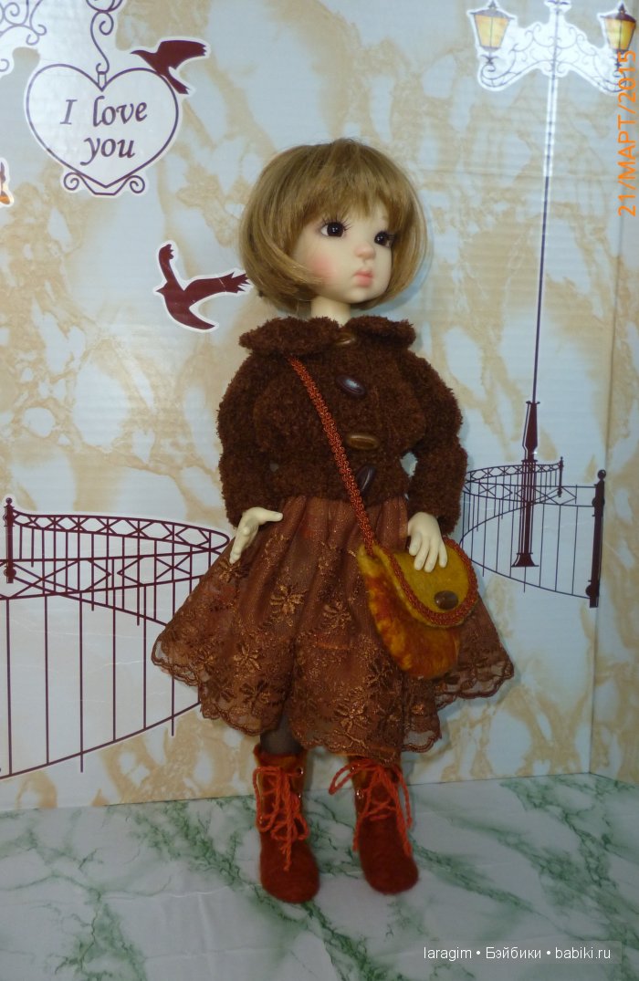 "Осенний поцелуй" или... одежда для Мей Мей от Kaye Eiggs своими руками (фото 2)