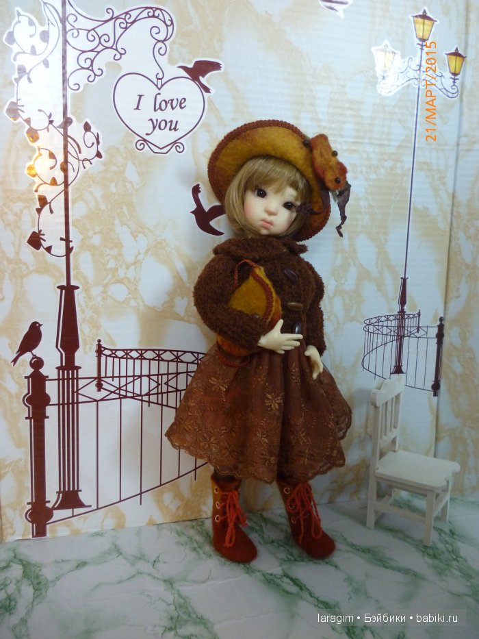 "Осенний поцелуй" или... одежда для Мей Мей от Kaye Eiggs своими руками (фото 10)