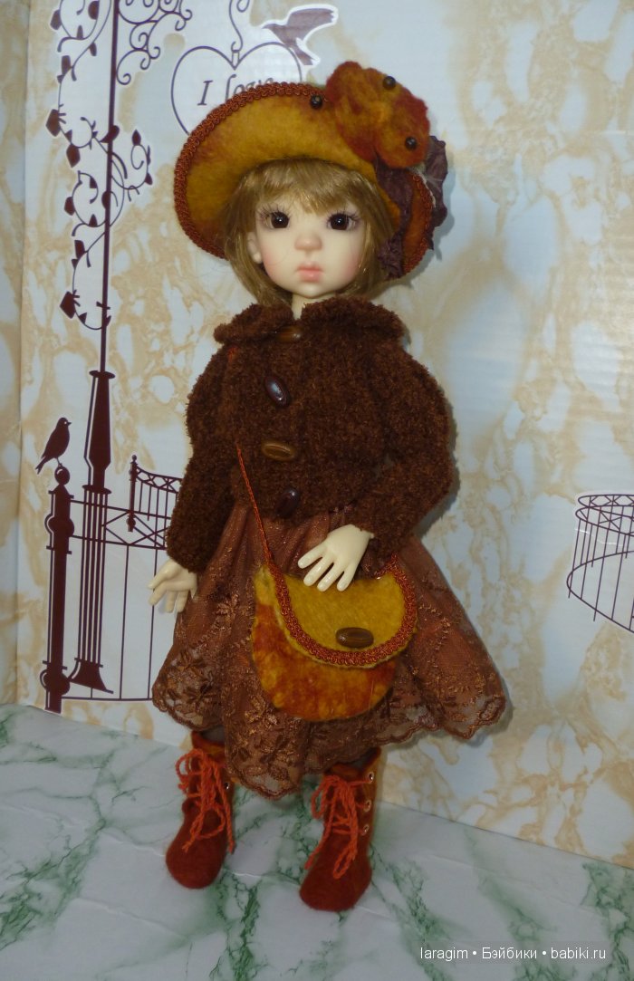 "Осенний поцелуй" или... одежда для Мей Мей от Kaye Eiggs своими руками (фото 3)