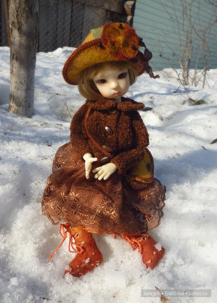 "Осенний поцелуй" или... одежда для Мей Мей от Kaye Eiggs своими руками