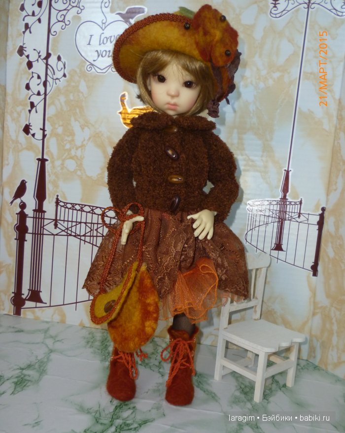 "Осенний поцелуй" или... одежда для Мей Мей от Kaye Eiggs своими руками (фото 6)