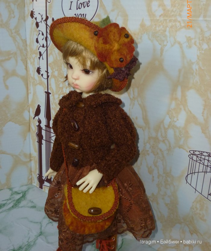 "Осенний поцелуй" или... одежда для Мей Мей от Kaye Eiggs своими руками (фото 4)