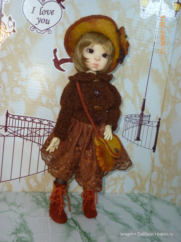 "Осенний поцелуй" или... одежда для Мей Мей от Kaye Eiggs своими руками (фото 5)