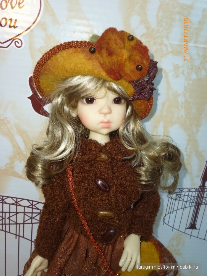 "Осенний поцелуй" или... одежда для Мей Мей от Kaye Eiggs своими руками (фото 7)