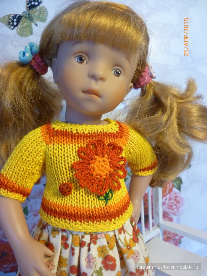 "Солнышко смеется, ярко светит детям" или... одежда для Minouche от Sylvia Natterer своими руками | Бэйбики "Солнышко смеется, ярко светит детям" или... одежда для Minouche от Sylvia Natterer своими руками