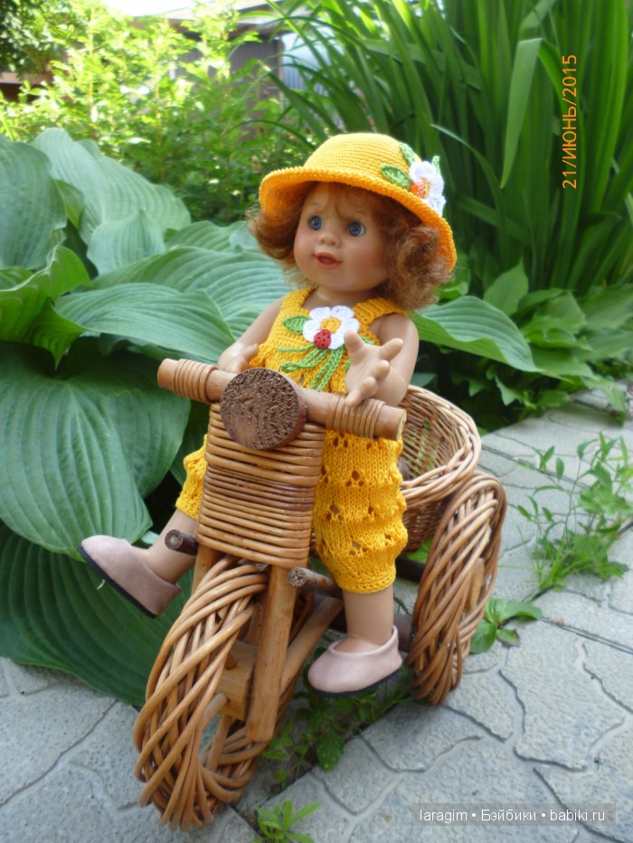 "Как-то летом на рассвете заглянул в соседний сад" или ...одежда для Wichtel от Rosemarie Müller своими руками (фото 4)