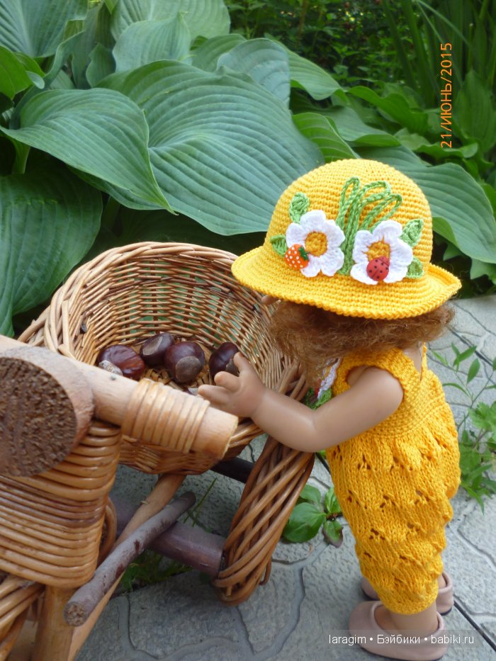 "Как-то летом на рассвете заглянул в соседний сад" или ...одежда для Wichtel от Rosemarie Müller своими руками (фото 3)