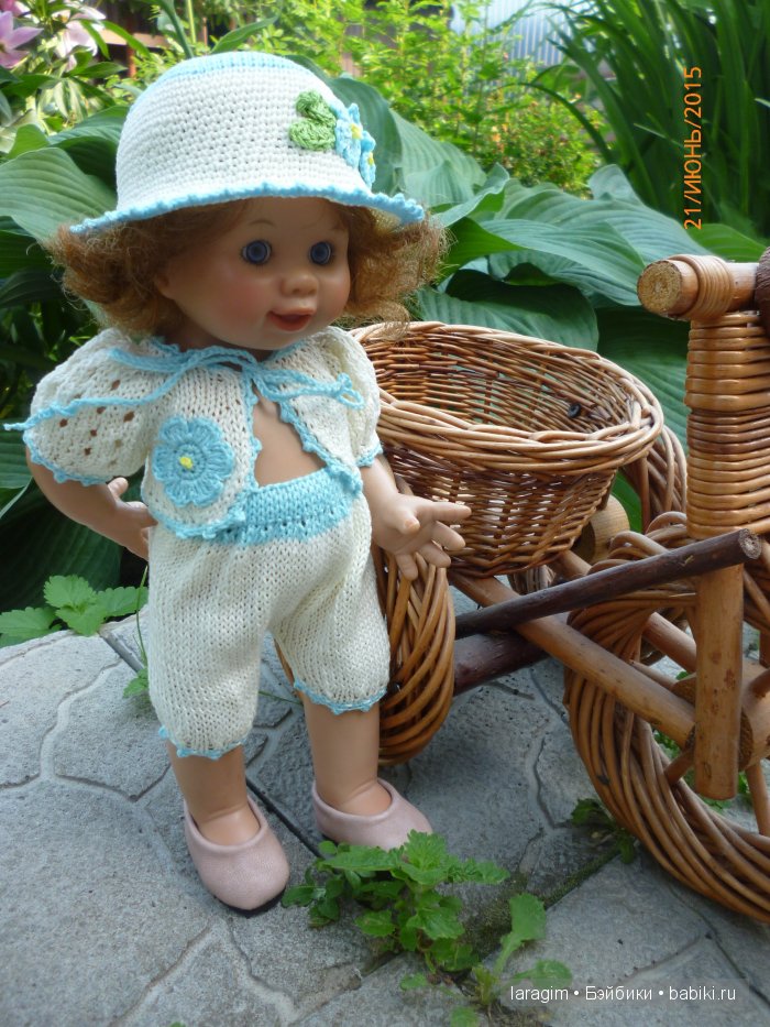 "Как-то летом на рассвете заглянул в соседний сад" или ...одежда для Wichtel от Rosemarie Müller своими руками