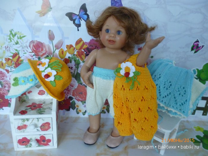 "Как-то летом на рассвете заглянул в соседний сад" или ...одежда для Wichtel от Rosemarie Müller своими руками