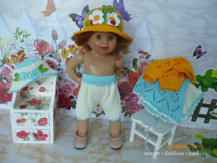 "Как-то летом на рассвете заглянул в соседний сад" или ...одежда для Wichtel от Rosemarie Müller своими руками (фото 2)