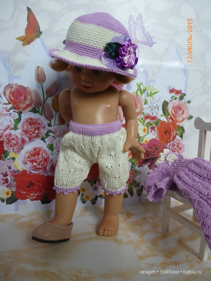 "А я в саду для Лилии" или ...одежда для Wichtel от Rosemarie Müller своими руками (фото 3)