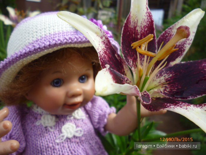 "А я в саду для Лилии" или ...одежда для Wichtel от Rosemarie Müller своими руками