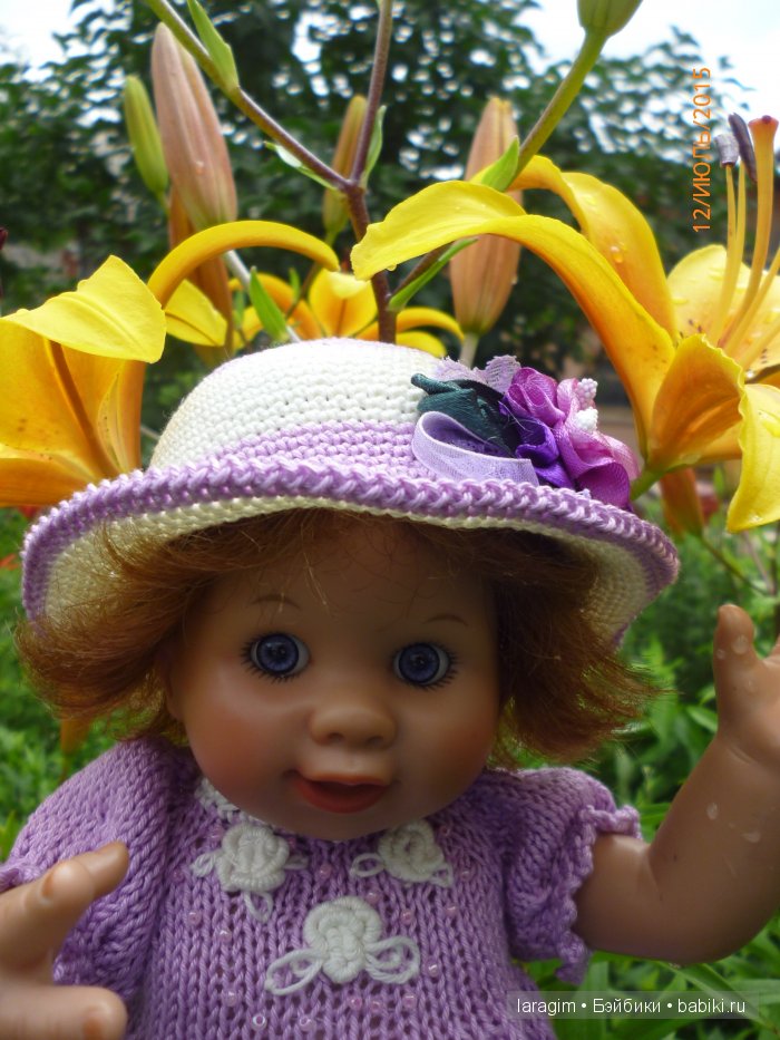 "А я в саду для Лилии" или ...одежда для Wichtel от Rosemarie Müller своими руками