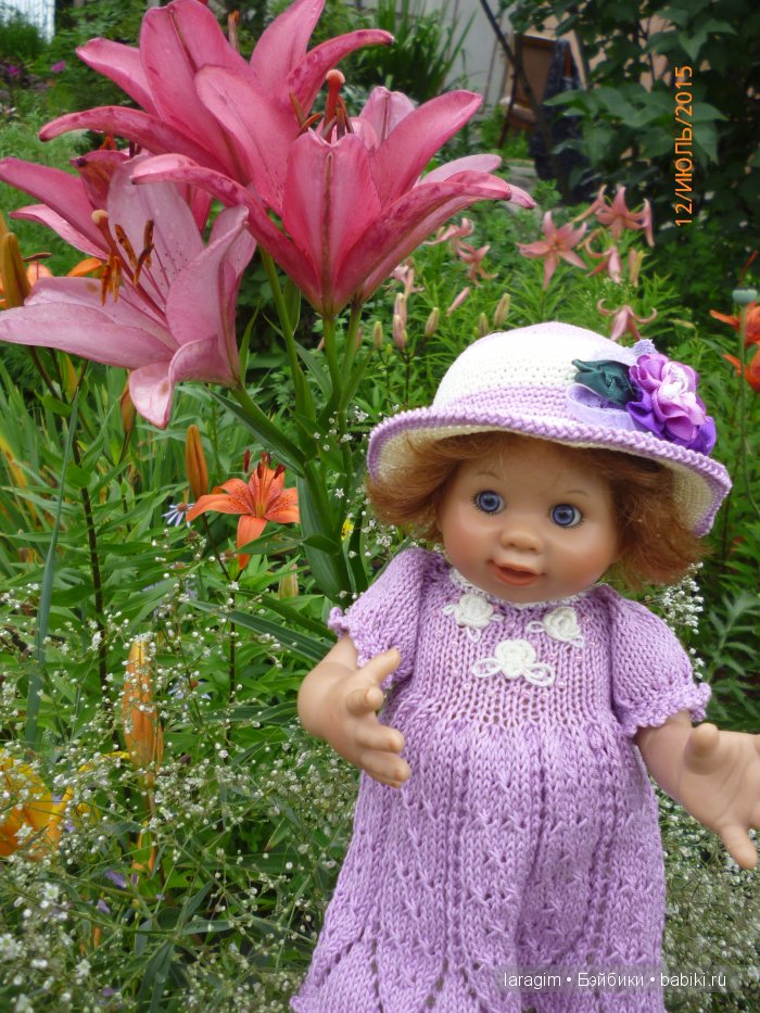 "А я в саду для Лилии" или ...одежда для Wichtel от Rosemarie Müller своими руками
