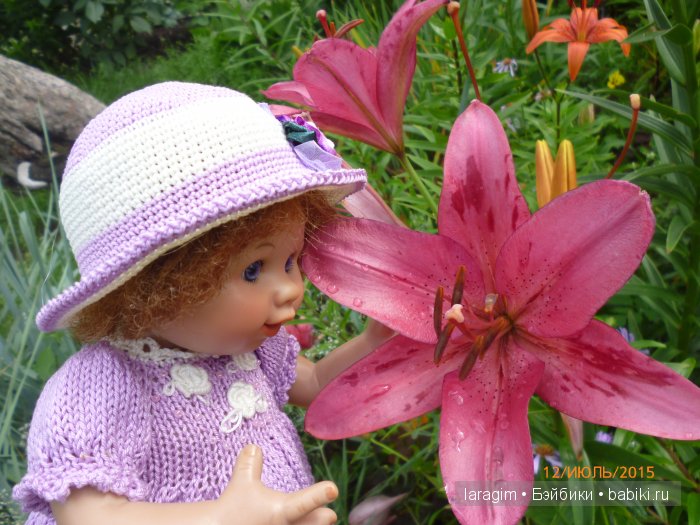 "А я в саду для Лилии" или ...одежда для Wichtel от Rosemarie Müller своими руками