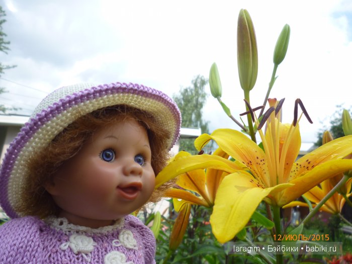 "А я в саду для Лилии" или ...одежда для Wichtel от Rosemarie Müller своими руками