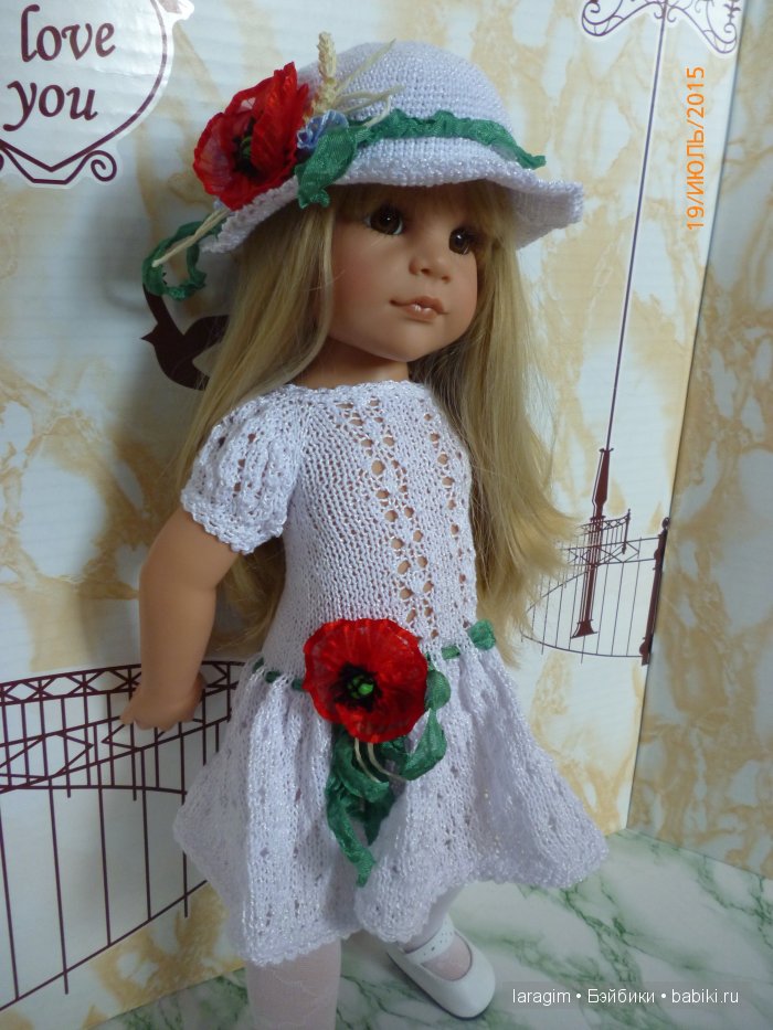 "Собери мне букет полевых"... или одежда для Gotz своими руками