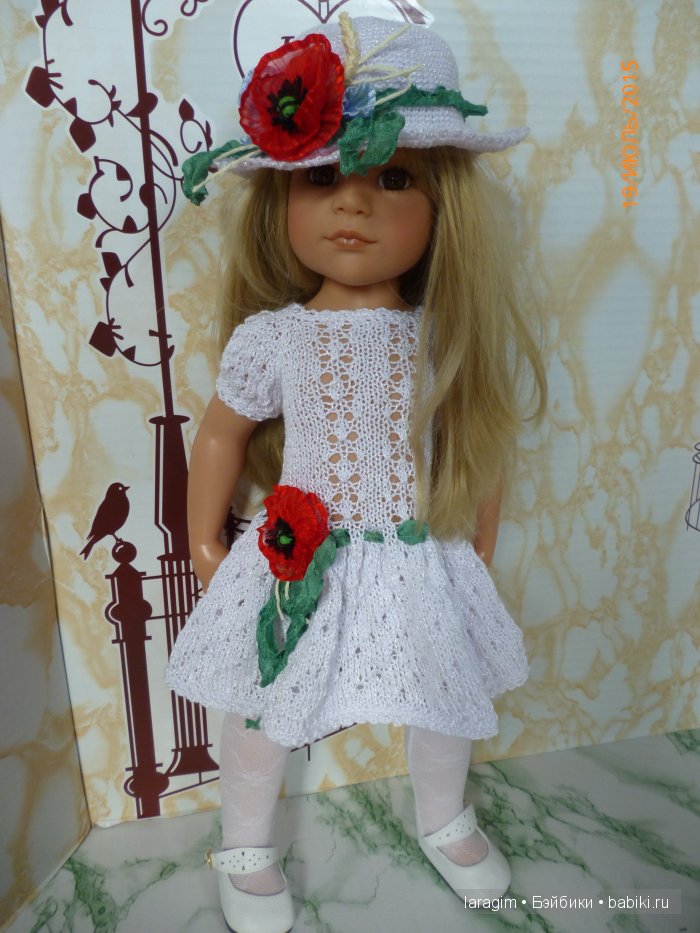 "Собери мне букет полевых"... или одежда для Gotz своими руками