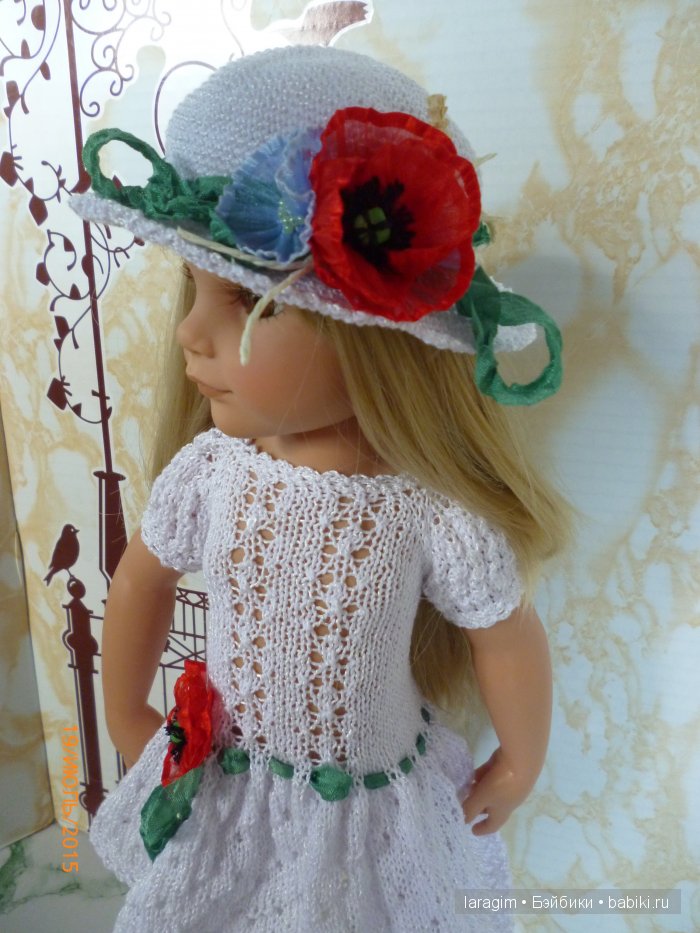 "Собери мне букет полевых"... или одежда для Gotz своими руками