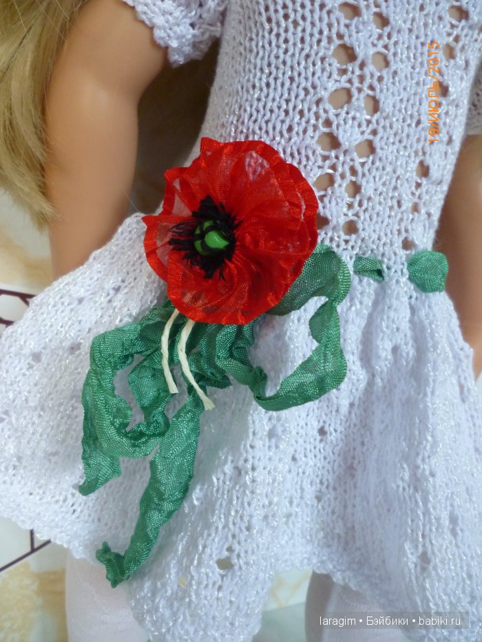 "Собери мне букет полевых"... или одежда для Gotz своими руками (фото 8)