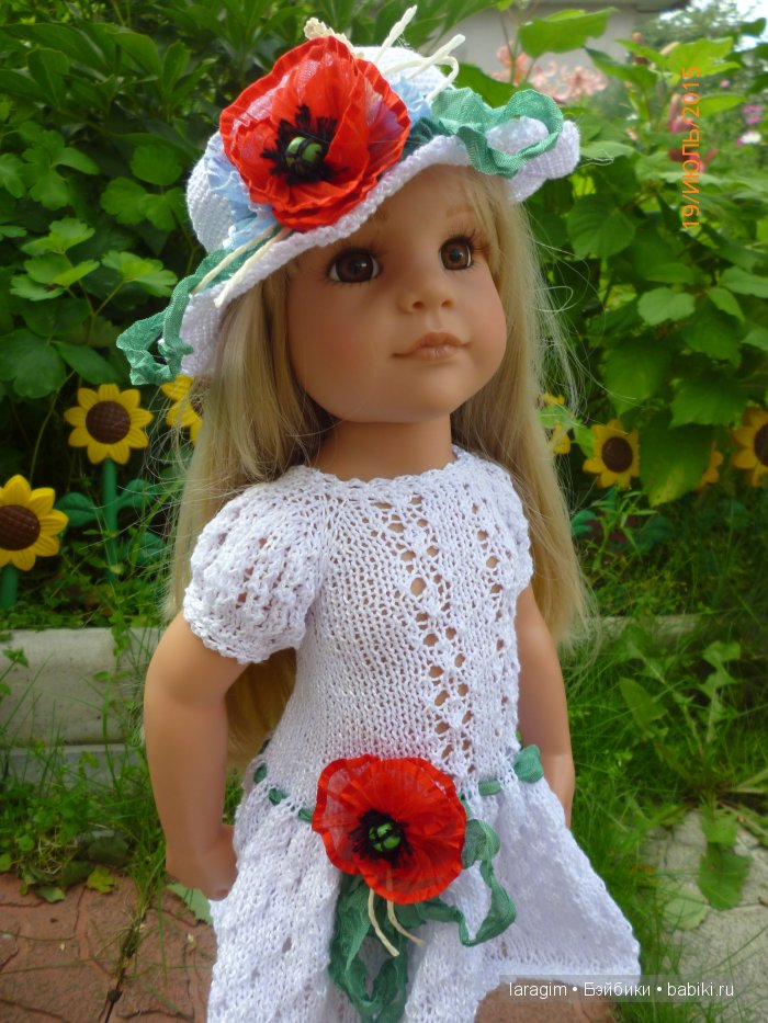 "Собери мне букет полевых"... или одежда для Gotz своими руками