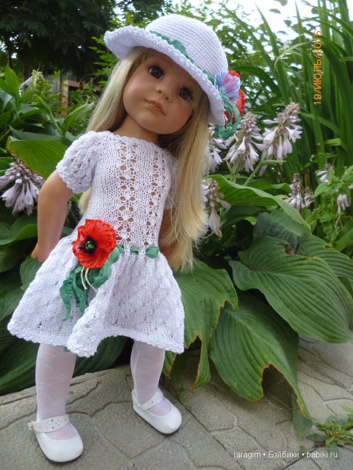 "Собери мне букет полевых"... или одежда для Gotz своими руками