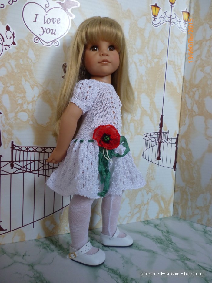 "Собери мне букет полевых"... или одежда для Gotz своими руками (фото 10)